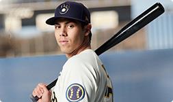 a baseball player holding a bat