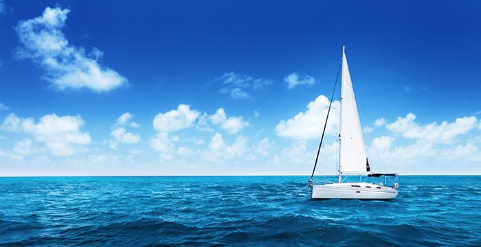 a sailboat on the water